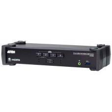 Aten CS1824-AT-G interruptor KVM Negro