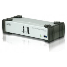 Aten CS1912 interruptor KVM Negro, Gris