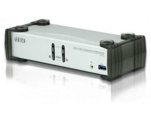 Aten CS1912 interruptor KVM Negro, Gris