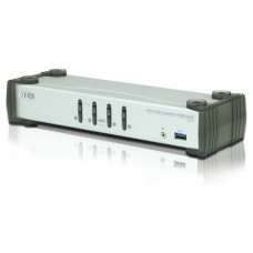 Aten CS1914 interruptor KVM Negro, Gris