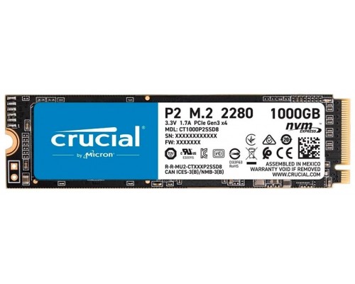 SSD CRUCIAL P2 1TB M2