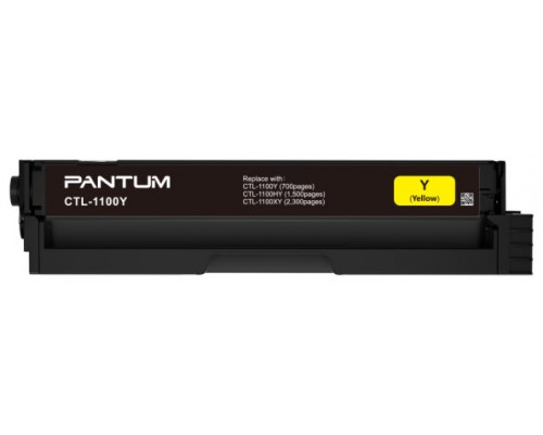 TONER PANTUM CTL1100HY AMARILLO 1500 PAGINAS