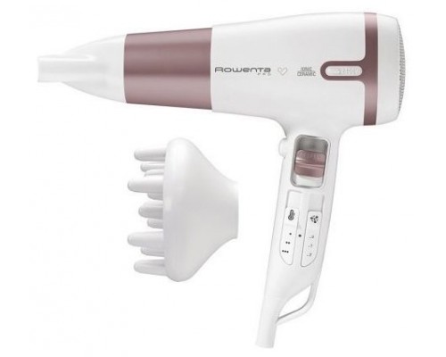 Secador de pelo ROWENTA CV7460F0 Premium Care Oro rosado, Blanco 2400W