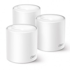 TP-Link Deco X50 (3-pack) Doble banda (2,4 GHz / 5 GHz) Wi-Fi 6 (802.11ax) Blanco Interno