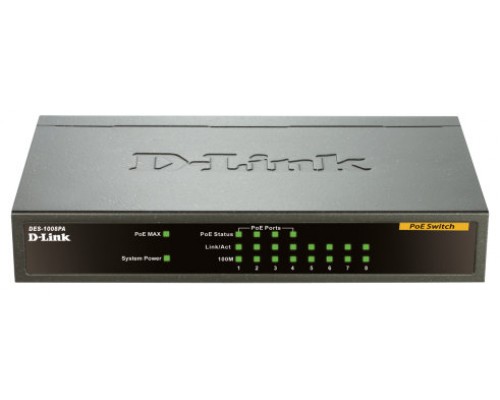 SWITCH DLINK DES-1008PA