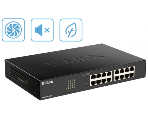 Switch d - link 16 puertos gestionable gigabit