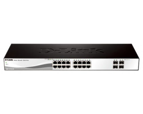 Switch d - link 20 puertos gestionable 16