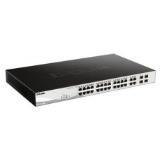 D-Link DGS-1210-28MP/E Switch 24xGb PoE+ 4xSFP Com