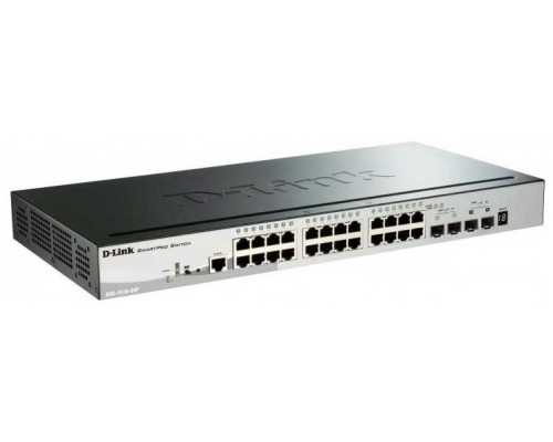 D-Link DGS-1510-28P/E Switch L2 24xGB PoE 2xSFP+