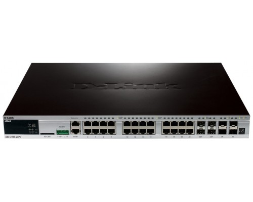 D-Link DGS-3420-28PC Switch L2+ 28xGB 4xSFP 4x10GB