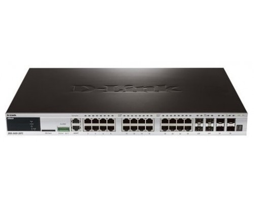 D-Link DGS-3420-28TC Switch L2+ 28xGB 4xSFP 4x10GB