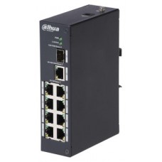 SWITCH DAHUA 1P 100/1000 B-X SFP 1P 10/100/1000 B-T 8P 10/100 B-T DC12V<3W