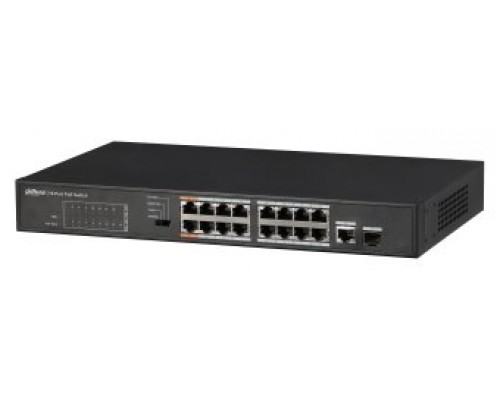 SWITCH DAHUA DH-PFS3117-16ET-135 POE