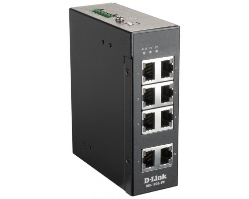 D-Link DIS-100E-8W Switch Industrial 8x10/100Mbps