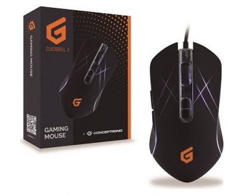 Mouse raton gaming conceptronic djebbel01b usb