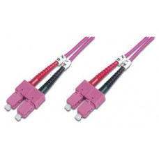 CABLE CONEXION FIBRA OPTICA DIGITUS MM OM4 SC a SC 50/125 7m