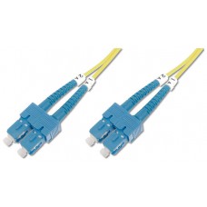 CABLE CONEXION FIBRA OPTICA DIGITUS SM SC a SC OS2 09/125 2m