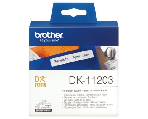 ETIQUETAS BROTHERQUETA DK11203