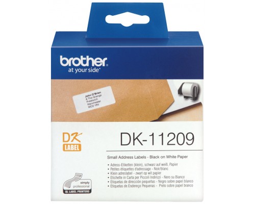 Brother Etiquetas DK11209 Dirección 29x69 mm 800 u