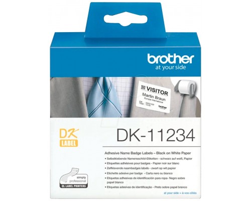 Etiquetas papel precortada brother dk11234 60