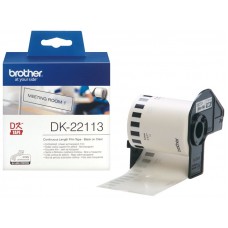 Etiquetas papel precortada brother dk22113 62mm