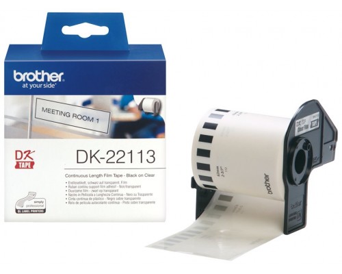 Etiquetas papel precortada brother dk22113 62mm