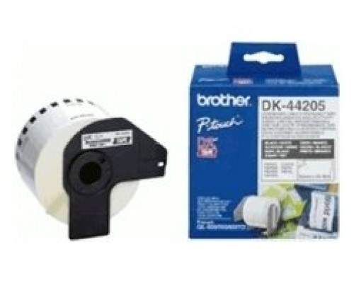 Etiquetas cinta continua brother dk44205 papel