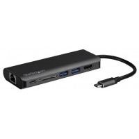 DOCK STATION USB-C HDMI RED SD