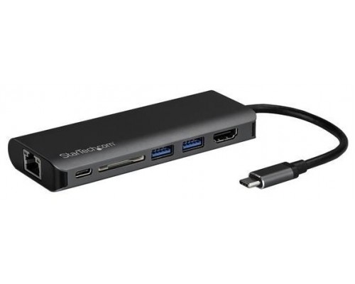 DOCK STATION USB-C HDMI RED SD