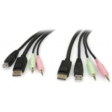 CABLE KVM 1 8M USB DISPLAYPORT