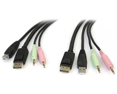 CABLE KVM 1 8M USB DISPLAYPORT