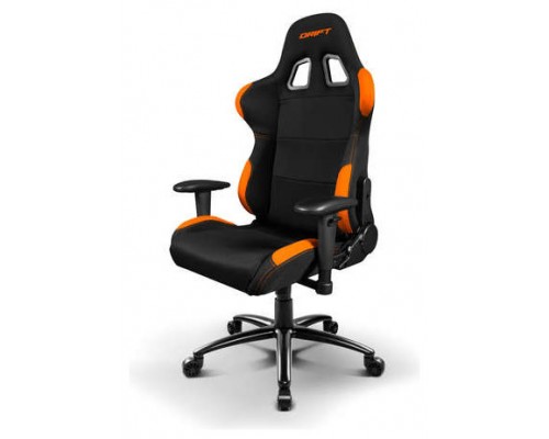 Drift DR100BO Silla Gaming Negra/Naranja