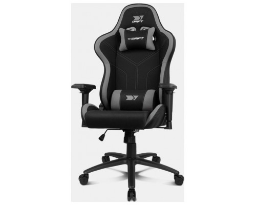 SILLA GAMING DRIFT DR110 TEJIDO NEGRA GRIS