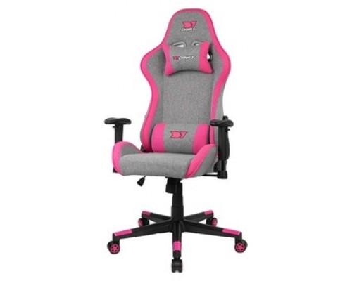 SILLA GAMING DRIFT DR90 PRO GRIS - ROSA