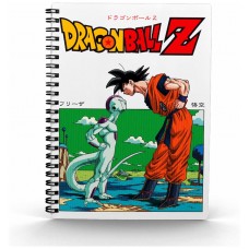 Libreta efecto 3d frieza vs goku