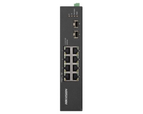 Hikvision Digital Technology DS-3T0510HP-E/HS switch No administrado Gigabit Ethernet (10/100/1000) Energía sobre Ethernet (PoE) Negro