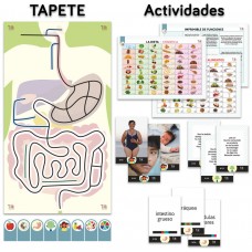 Pack aparato digestivo tilk ozobot tapete