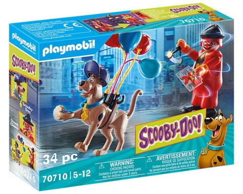 Playmobil scooby - doo! aventura con ghost clown