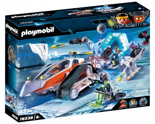 Playmobil espias spy team comando nieve