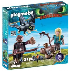 Playmobil como entrenar a tu dragon