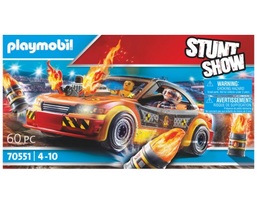 Playmobil stuntshow crash car