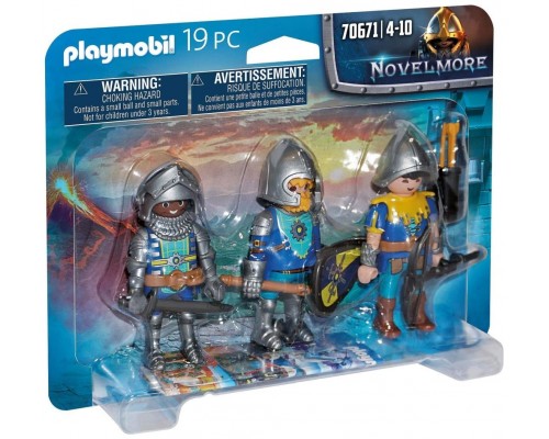 Playmobil set 3 caballeros novelmore