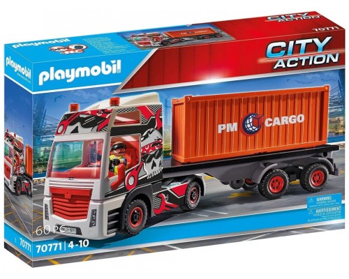 Playmobil camion con remolque