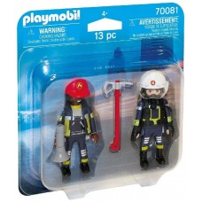 Playmobil duo pack bomberos