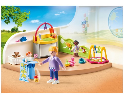 Playmobil ciudad habitacion bebes