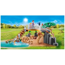 Playmobil diversion en familia recinto exterior