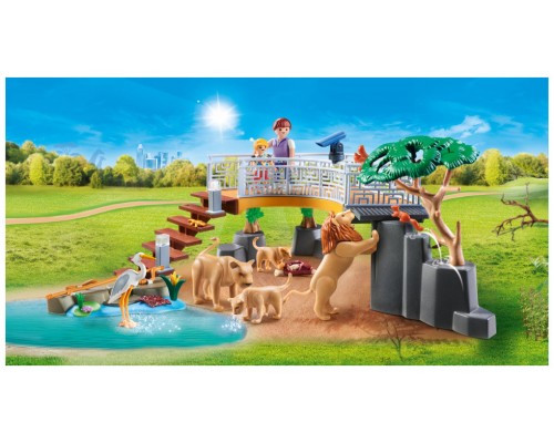 Playmobil diversion en familia recinto exterior