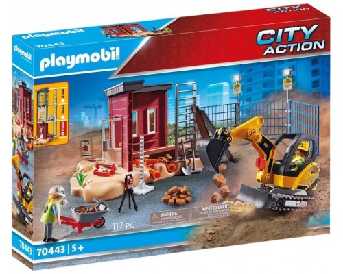 Playmobil mini excavadora