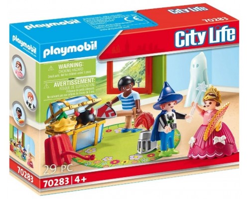 Playmobil ciudad niños con disfraces