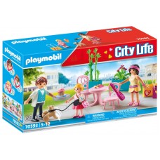 Playmobil ciudad cafeteria